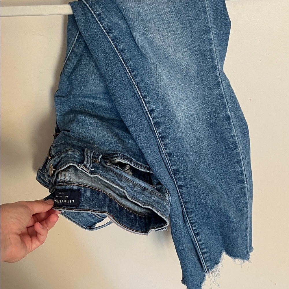 Lucky Brand Light Blue Ankle Jeans
